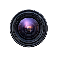 Capturing moments of light and reflection through a camera lens on transparent background