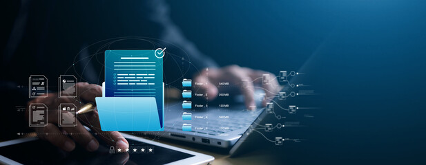 Document Management System DMS. Enterprise resource planning ERP. Document workflow sharing...