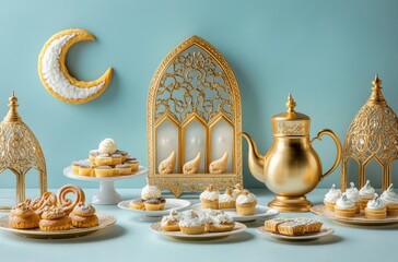Festive treats, golden hues, and Ramadan charm