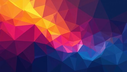 Abstract design with delayed geometric shapes appearing gradually , sequence, structure