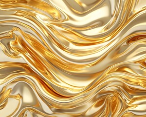 A seamless pattern of flowing, liquid gold, creating a luxurious and abstract backdrop