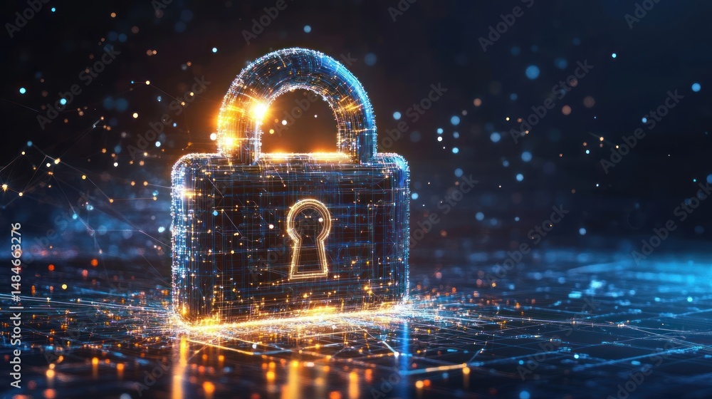 Poster digital fortress:cybersecurity and data protection in the digital age