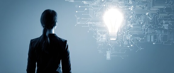 business background, innovation and high tech. High quality