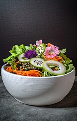 salad with vegetables