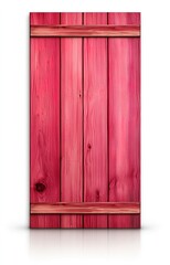 red wooden box