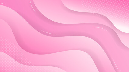Stylish pink shade fluid gradient modern background