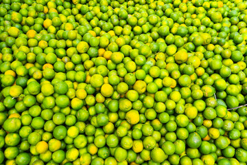 Orange pile in The farm