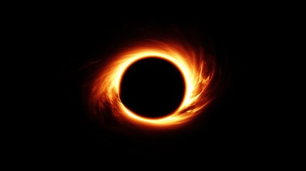 Fiery Accretion Disk of a Black Hole
