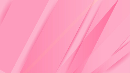 Pink and white minimal geometric shape abstract banner