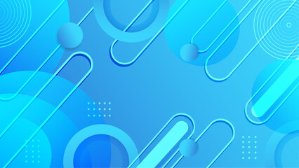 Gradient Blue abstract bacground with blank space
