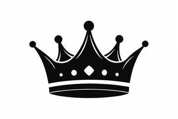 crown  silhouette vector