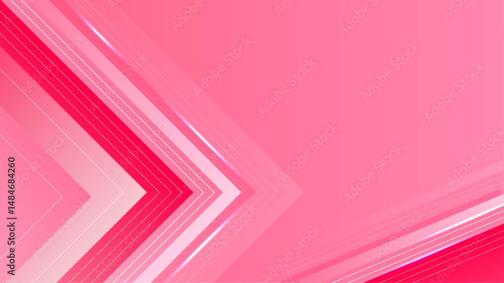 Poster modern gradient pink shapes minimal geometric abstract background. modern gradient abstract backgrou