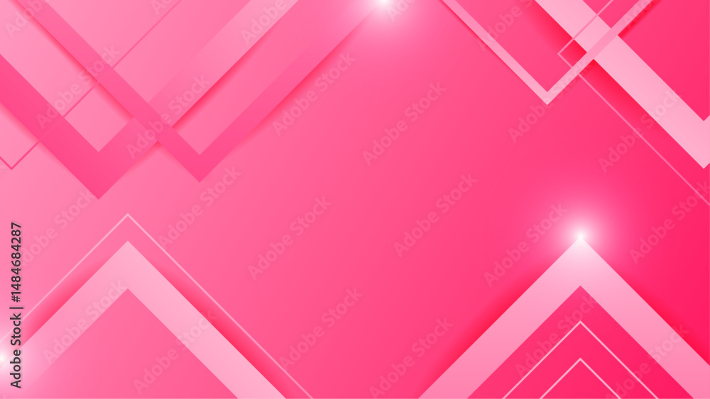 Poster modern gradient pink shapes minimal geometric abstract background. modern gradient abstract backgrou
