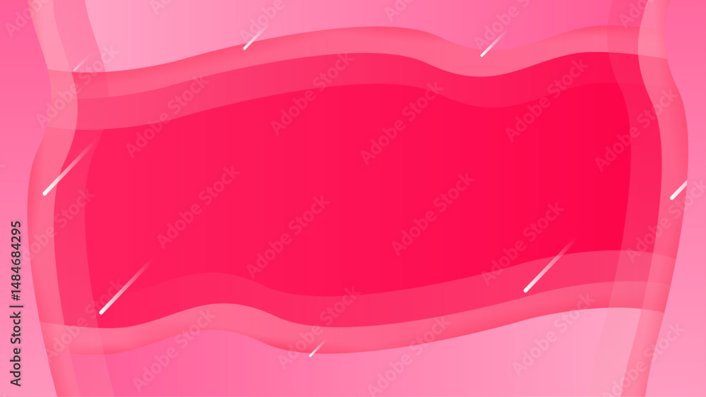 Poster modern gradient pink shapes minimal geometric abstract background. modern gradient abstract backgrou