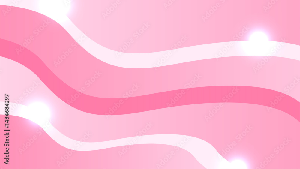 Poster modern gradient pink shapes minimal geometric abstract background. modern gradient abstract backgrou