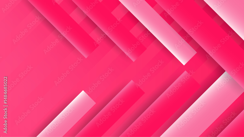 Poster abstract background with pink gradient color