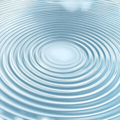 Gentle ripples expanding outward a calming scene of water s surface on transparent background