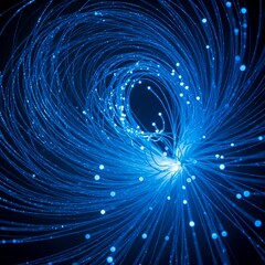 Naklejka premium fractal burst background