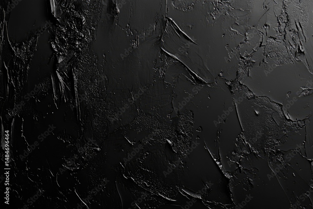 Poster close-up view of textured dark slate stone featuring natural patterns and veins. suitable for backgr