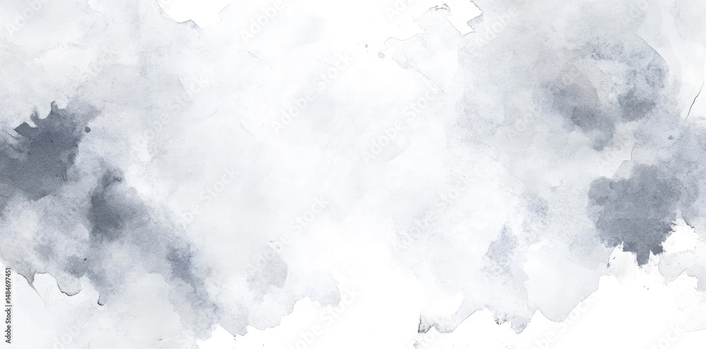 Poster a textured background featuring soft gray and white hues. resembling a misty atmosphere. ideal for u