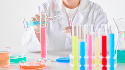 Hands Performing Scientific Experiments in a Modern
Laboratory Setting.