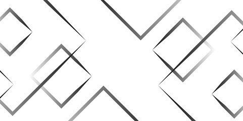 Modern dark grey, white abstract background. Abstract black and white vector technology background. Abstract geometric vector seamless pattern digital technology background. Suit for cover, banner,