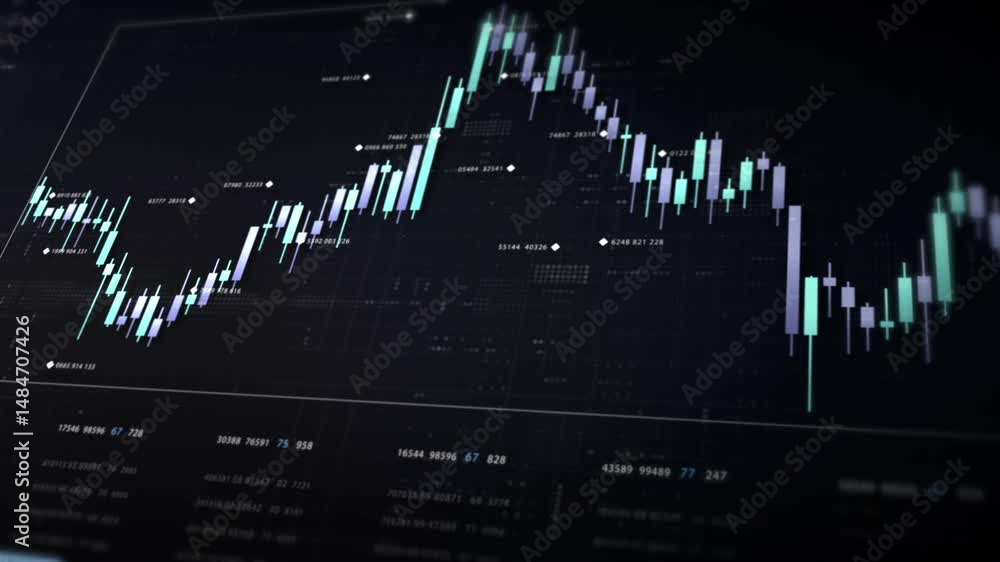 Aufkleber dynamic data visuals for business info graphics, animated charts, and data-driven insights for a bus