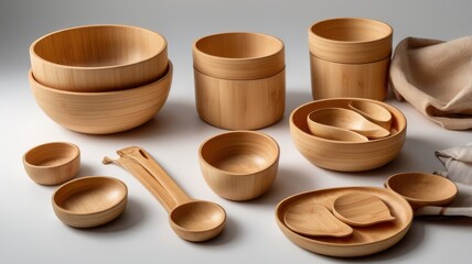 cup, bowl, kitchen, coffee, empty, food, wooden, ceramic, pot, wood, table, drink, plate, container, dish, dishes, object, basket, mortar, dishware, tea, ceramics, pottery, clean, set