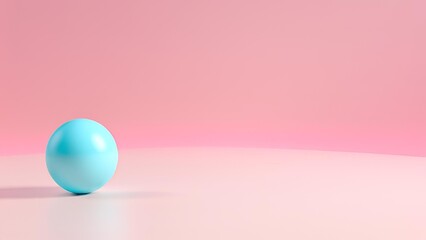Background 3D render of abstract spheres