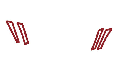 brown quote comic stroke element