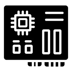 mainboard Solid icon