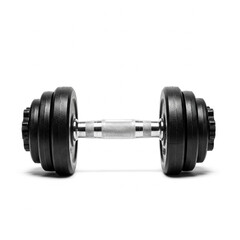 Fototapeta premium dumbbell isolated on white background