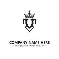 King logo company design vector illustration