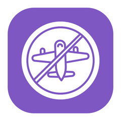 Travel Restrictions Icon