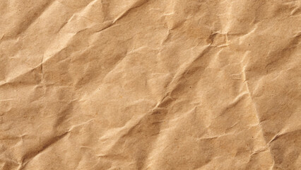Fototapeta premium Kraft paper texture seamless and uniform. Generative AI