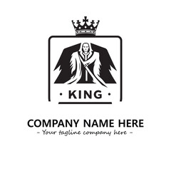 King logo company design vector illustration