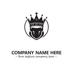 King logo company design vector illustration