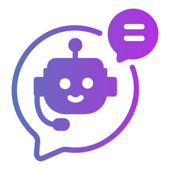 bot Gradient icon