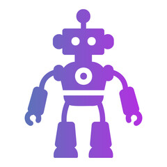 robot Gradient icon