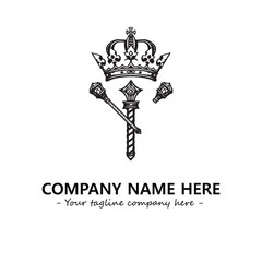 King logo company design vector illustration