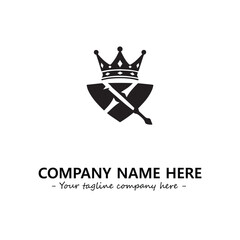King logo company design vector illustration