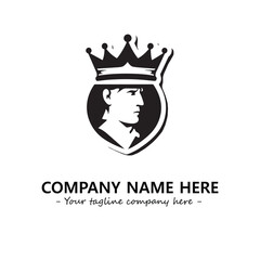 King logo company design vector illustration