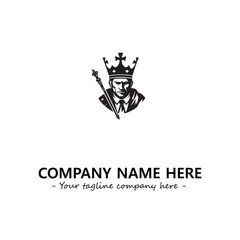 King logo company design vector illustration