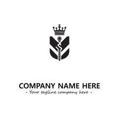 King logo company design vector illustration