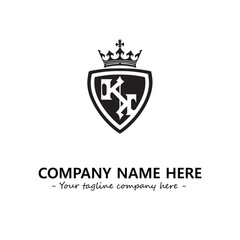 King logo company design vector illustration