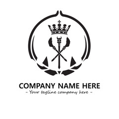 King logo company design vector illustration
