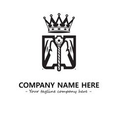 King logo company design vector illustration