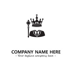 King logo company design vector illustration