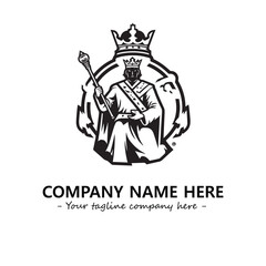 King logo company design vector illustration