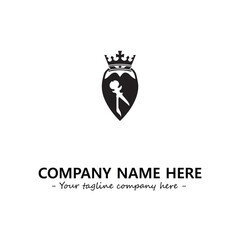 King logo company design vector illustration